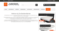 Desktop Screenshot of debeddenfabriek.nl